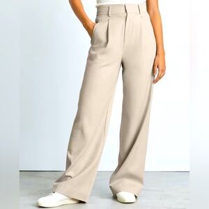 Everlane Way High Drape Pants -Sandstone NWT
